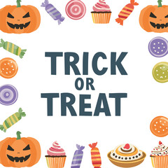 'Trick or Treat' Halloween decor