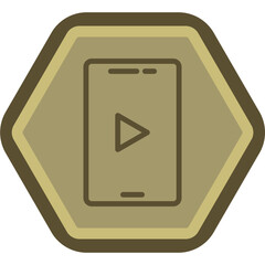 Live Streaming Icon Design