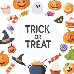 'Trick or Treat' Halloween decor