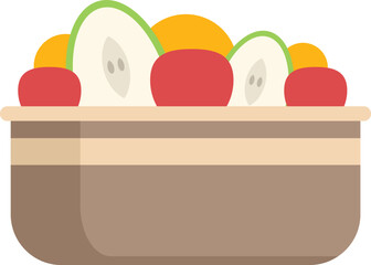 Lunchbox full of freshly cut fruit, promoting healthy eating habits for kids and adults