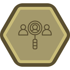 Search Employee Icon Design