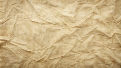 Obraz premium Light, stained and wrinkled fabric background with space for text