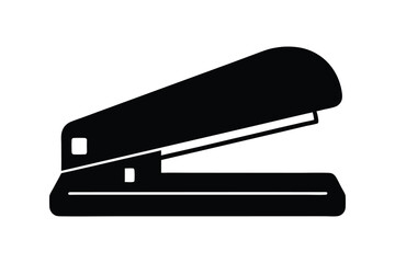 stapler color silhouette vector style