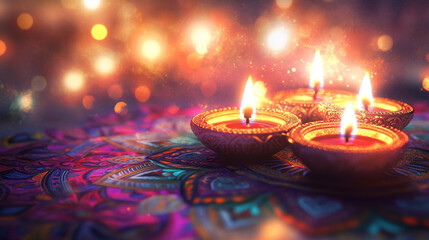 Diwali celebration background. 
