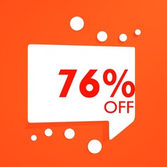 percentage discount label