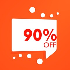 percentage discount label