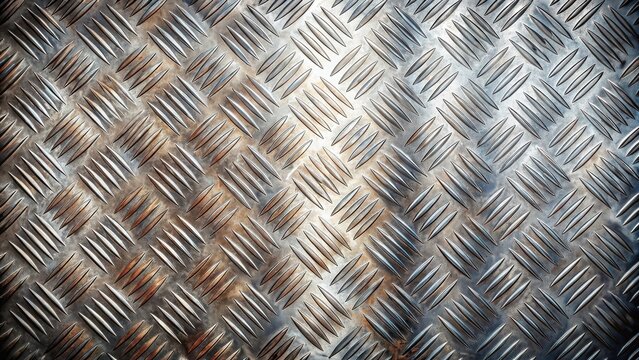 Artistic industrial background with scratched and spotted duralumin surface perfect for metalworking or trade