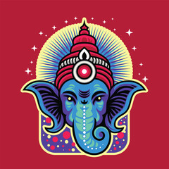 Skull vector logo illustration