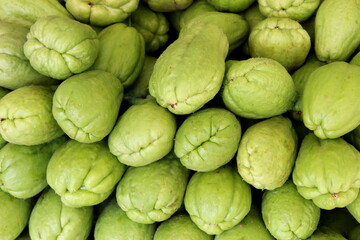 chayote, exotisches Gemüse, exotische Früchte