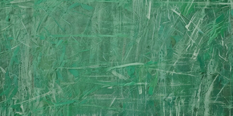 Abstract texture of green chalkboard background texture with copy space. Design concept for school education, dark wall backdrop , design template.