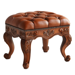 Obraz premium ottoman furniture side view full length isolated on white background