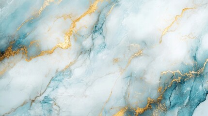 Fototapeta premium Abstract background featuring marble texture and gold glitter, marble background with cracked golden elements.