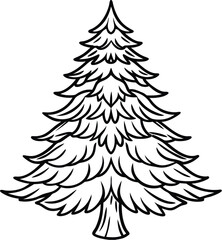 tree silhouette vector