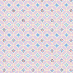 Cat Love Peace Pattern Seamless textile wallpaper background