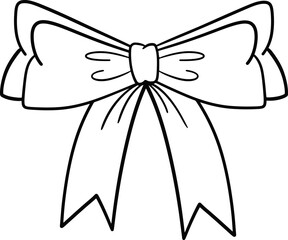 Ribbon Outline