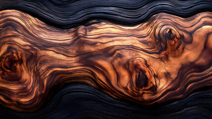 Fototapeta premium Abstract Wood Grain Background with Dark and Light Tones
