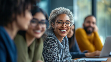 Diverse age groups working and learning together create a more dynamic and innovative environment