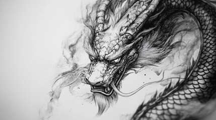 dragon drawing