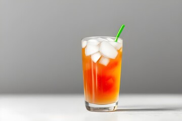 Fresh Red Apples and Soda Cans Isolated on White Background