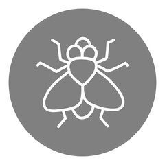 Nature Insect Round Logo