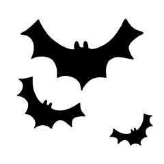 silhouette of a bat