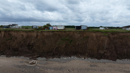 Coastal Erosion Holderness Coast East Yorkshire UK