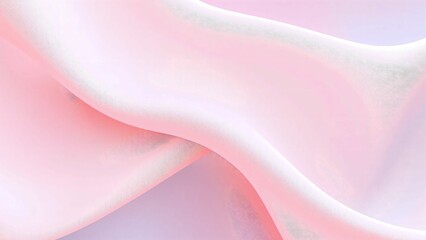 Obraz premium 光沢のある波や布のような流動的な質感をもったテクスチャー鮮やかな青・紫・ピンク・オレンジのグラデーションカラー