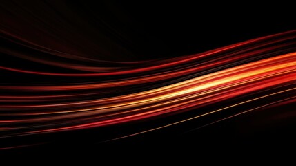 Vivid red black abstract light streaks background