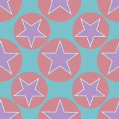 Shining Stars in Cream Pink, browns, whites,Beige colours natural colour ,seamless pattern ,prints background