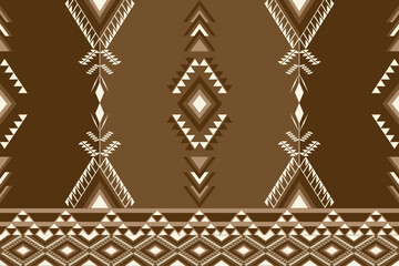Colorful geometric ethnic pattern. Oriental, western, aztec, tribal traditional. seamless pattern. fabric, tile, background, carpet, wallpaper, clothing, sarong,wrapping, Batik, fabric,Vector pattern