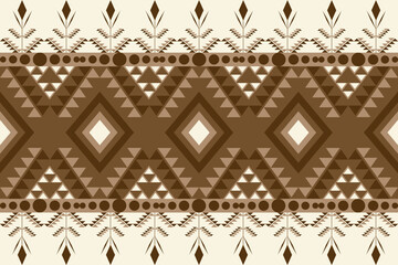 Colorful geometric ethnic pattern. Oriental, western, aztec, tribal traditional. seamless pattern. fabric, tile, background, carpet, wallpaper, clothing, sarong,wrapping, Batik, fabric,Vector pattern