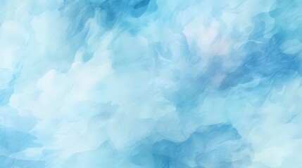 Obraz premium Blue and white watercolor abstract background suitable for web design, social media graphics, digital art projects, and printing materials. Generative AI