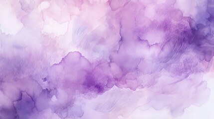 Fototapeta premium Purple and white abstract watercolor background, suitable for elegant designs, artistic projects, backgrounds, and creative concepts. Vibrant and soothing. Generative AI