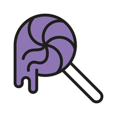 For adding a touch of fun to designs use this lollipop icon