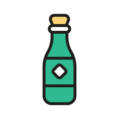 Use this bottle icon for drinks and liquid products