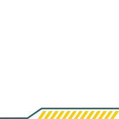 Obraz premium Tech Geometric Footer