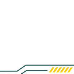 Tech Geometric Footer