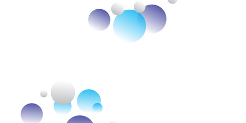 colourfull vector  with circles background, spheres. Abstract spots. style with colored gradient.
