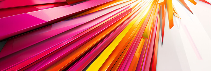 Vibrant Employee Recognition card for Top Performer Award with a colorful design and an empty area for text on the upper right ideal for highlighting the employees achievements