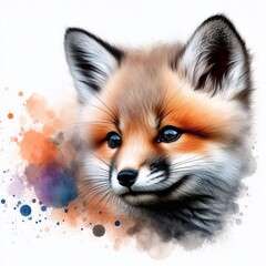 süßes Fuchsbaby