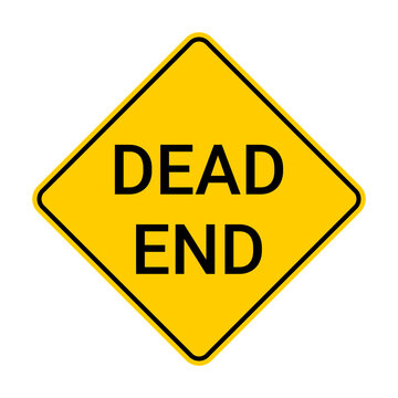 Dead End Road Sign