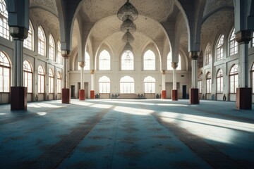 Obraz premium Architecture building flooring worship.