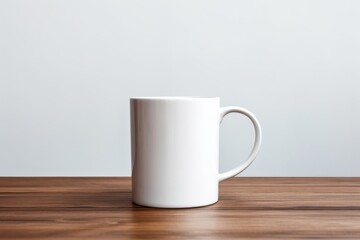 Coffee mug porcelain table drink.