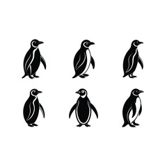 Obraz premium Penguin generative AI vector and line art design, perfect for modern digital projects