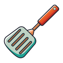 Kitchen utensils spatula vector illustration 