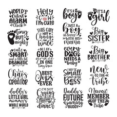 Fototapeta premium 20 Baby SVG Design Bundle