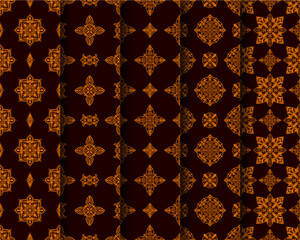 Ethnic, seamless pattern, Indian pattern, vintage geometric, floral, seamless pattern, geometric, tribal, print, textile, fabric, Ethnic Indian Motifs texture  vector