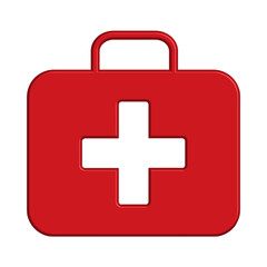 First aid kit icon template