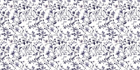 Elegant floral pattern with a sophisticated, seamless design. seamless background pattern