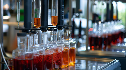 Automated Bottling Line for Alcoholic Beverages